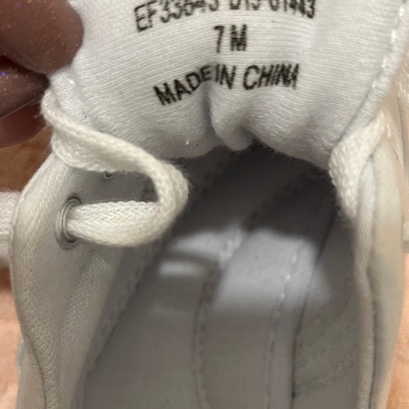 Grasshopper Ortholite White Tennis Shoes - Picture 5 of 5